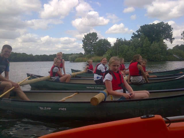 Ready for kayaking